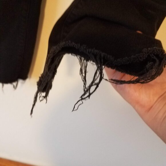 Mother Denim The Hustler Ankle Fray Denim Jeans Size 24 Not Guilty 1117-180 - Picture 3 of 12